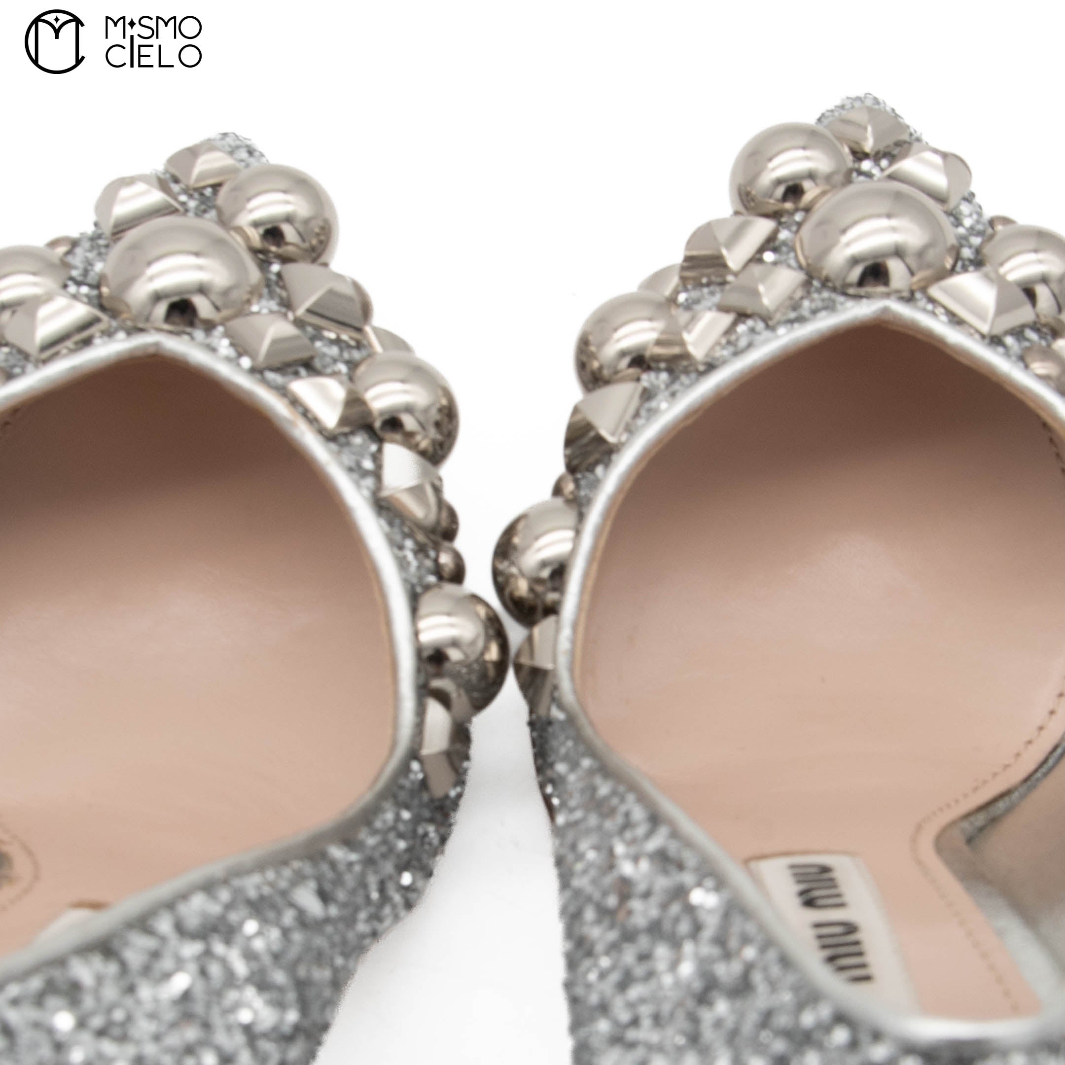 Glitter Pumps Size 34 *