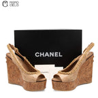 Chain Wedge Sole Shoes Size 36.5 *
