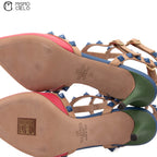 Pink Studded High Heel Shoes Size 36 *