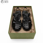 Glossy Double Fisherman Sandals *