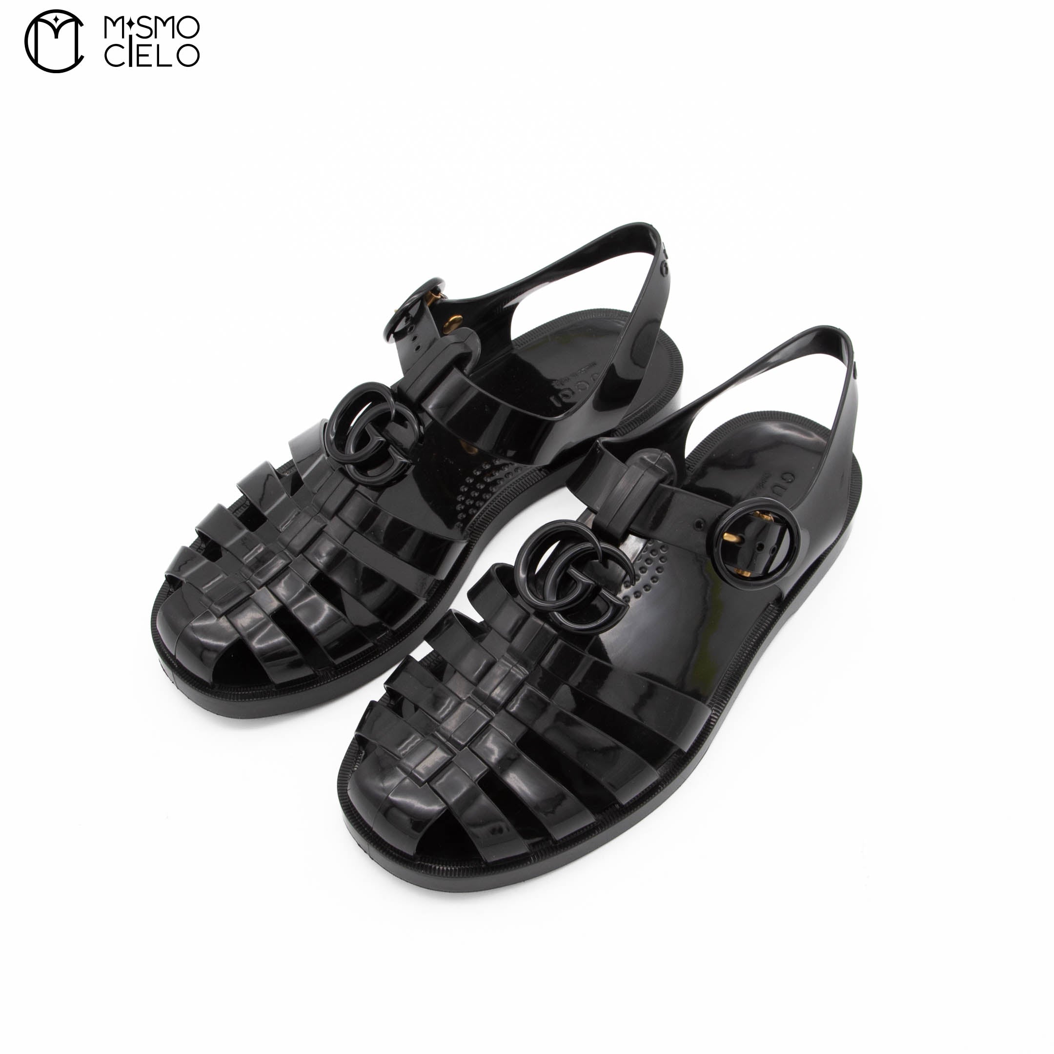 Glossy Double Fisherman Sandals *