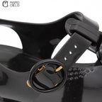 Glossy Double Fisherman Sandals *