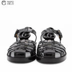 Glossy Double Fisherman Sandals *