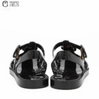 Glossy Double Fisherman Sandals *