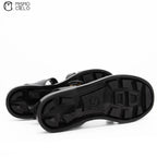 Glossy Double Fisherman Sandals *