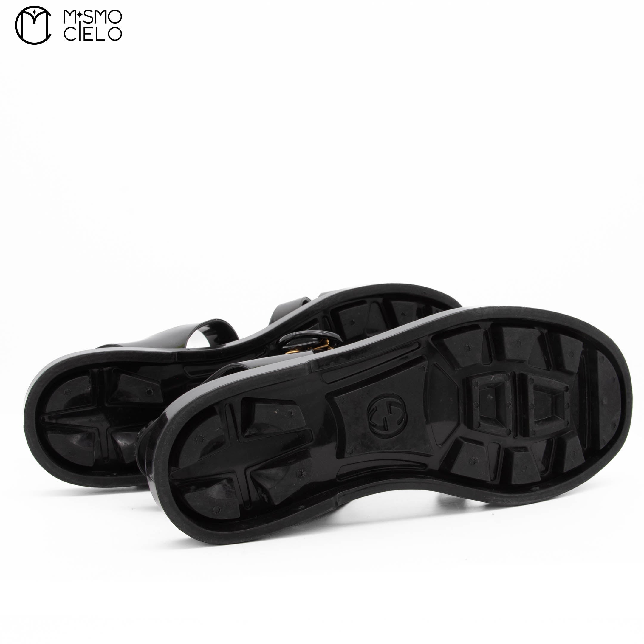 Glossy Double Fisherman Sandals *