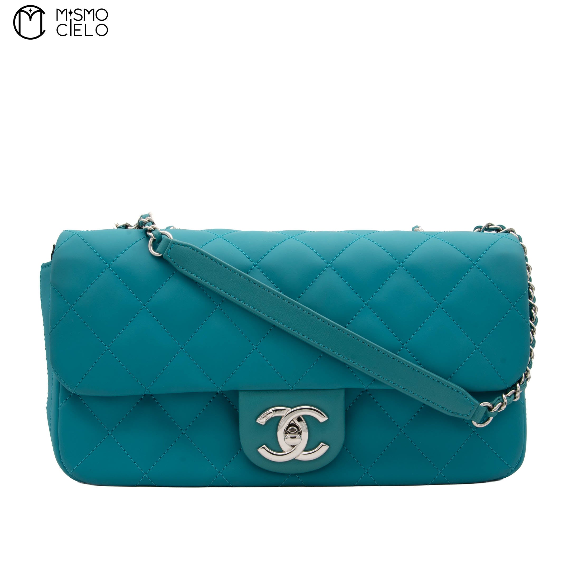 Chanel Green Paris-Seoul Coco Rain Flap Shoulder Bag #