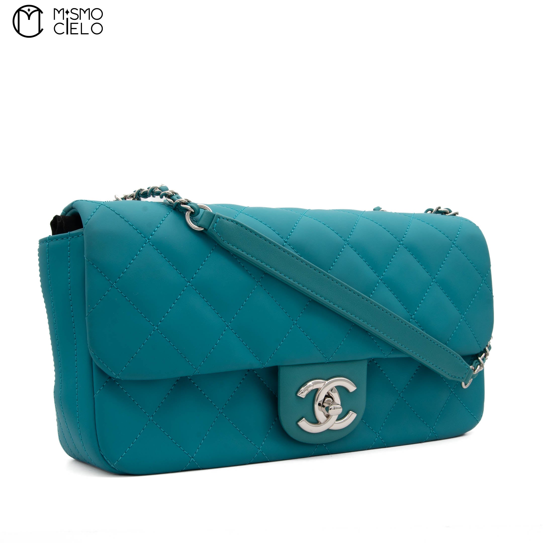 Chanel Green Paris-Seoul Coco Rain Flap Shoulder Bag #