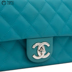 Chanel Green Paris-Seoul Coco Rain Flap Shoulder Bag #