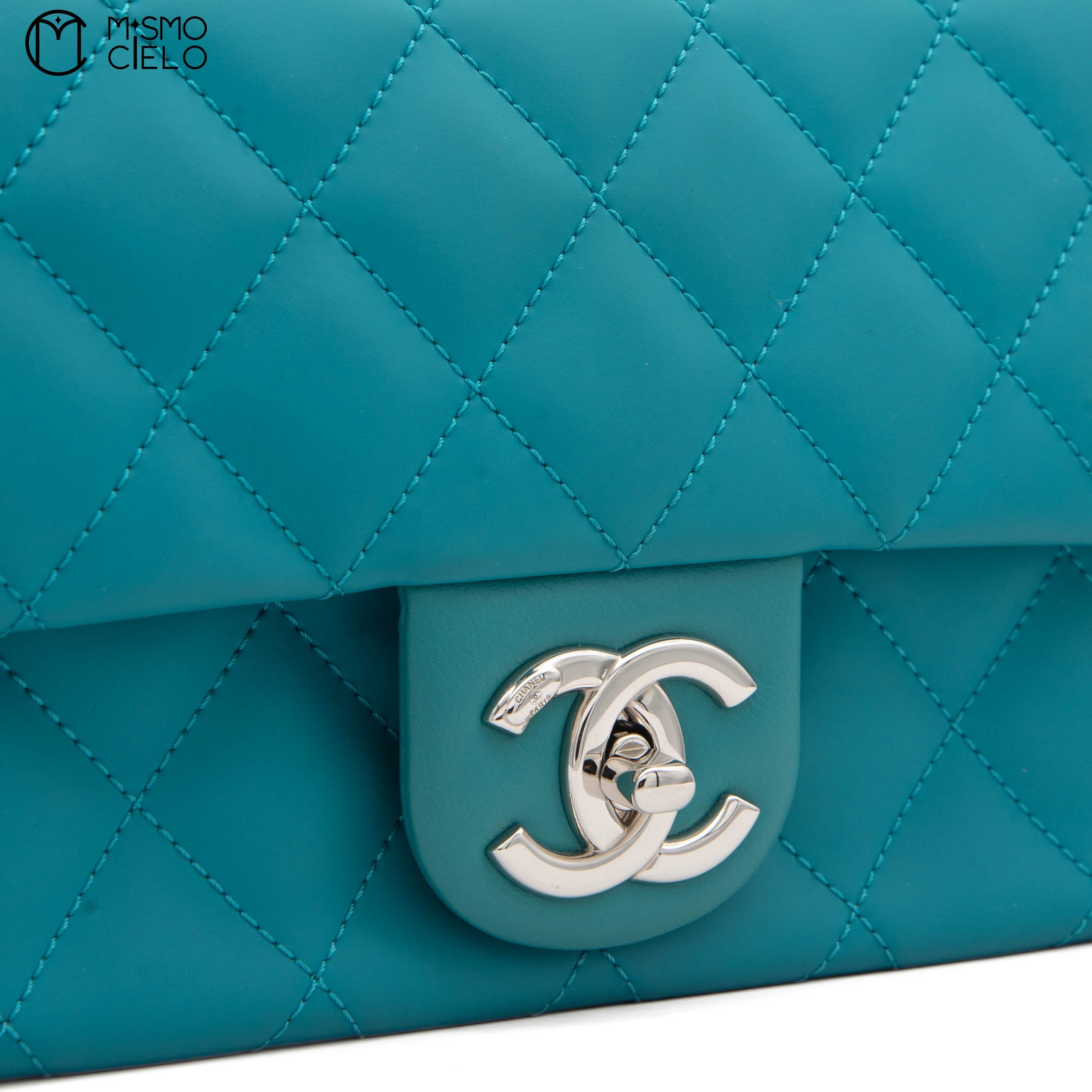 Chanel Green Paris-Seoul Coco Rain Flap Shoulder Bag #