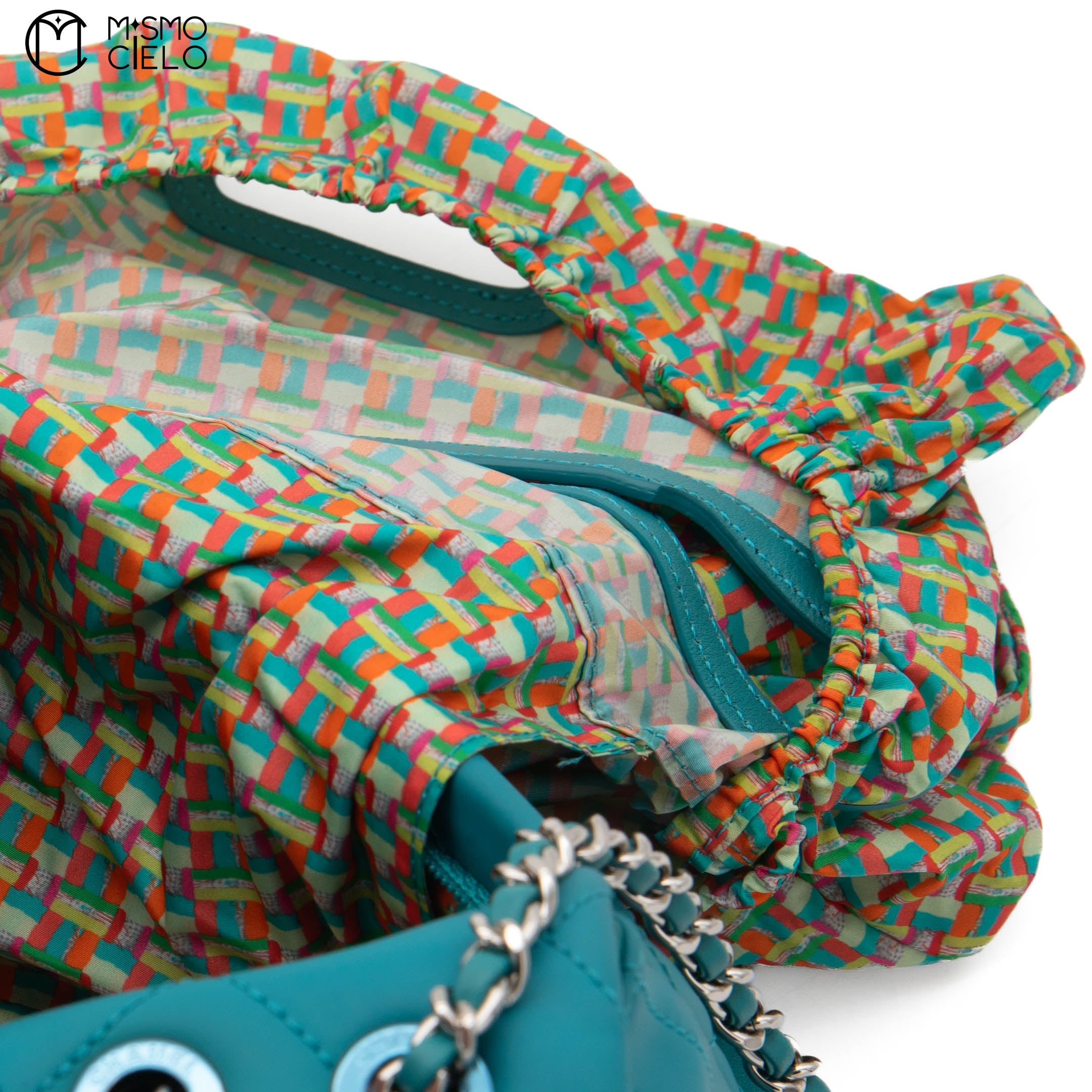 Chanel Green Paris-Seoul Coco Rain Flap Shoulder Bag #
