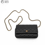 Caviar Classic Wallet with Chain