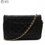 Caviar Classic Wallet with Chain