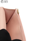 Special Edition Pink Matelasse Caviar Wallet with Chain  *