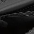 CC Quilted Lambskin Pearl Wallet with Chain