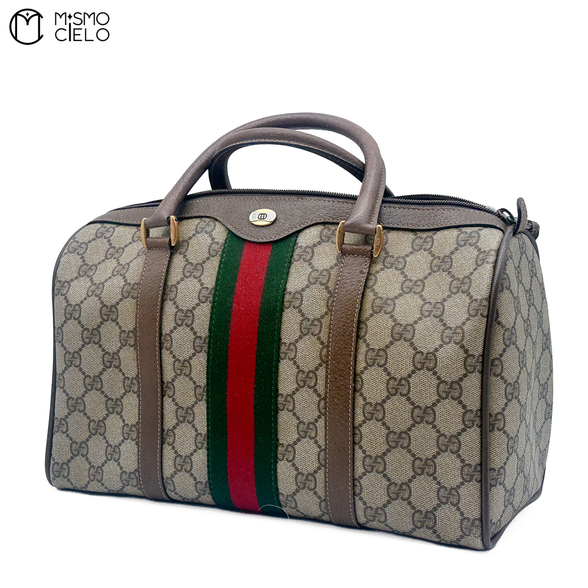 GG Monogram Boston Bag