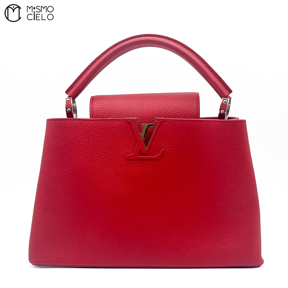 Scarlet Red Capucines Bag
