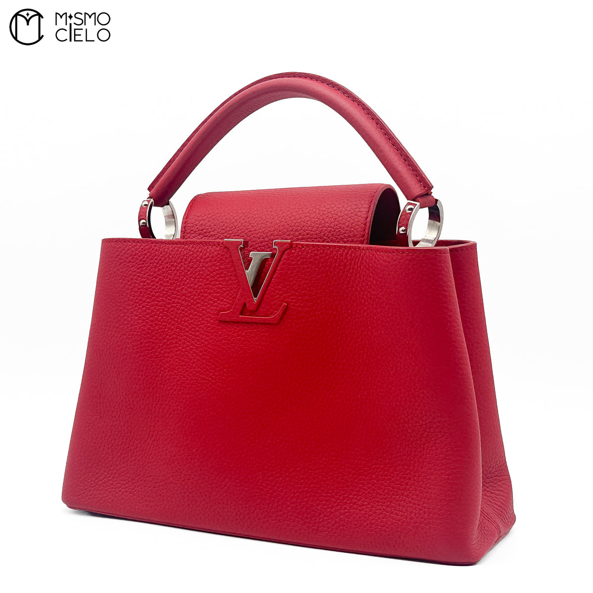 Scarlet Red Capucines Bag