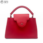 Scarlet Red Capucines Bag