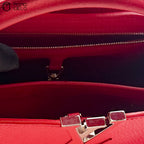 Scarlet Red Capucines Bag