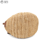 LOEWE Beige Raffia A623M96X01 Shell Shoulder Bag