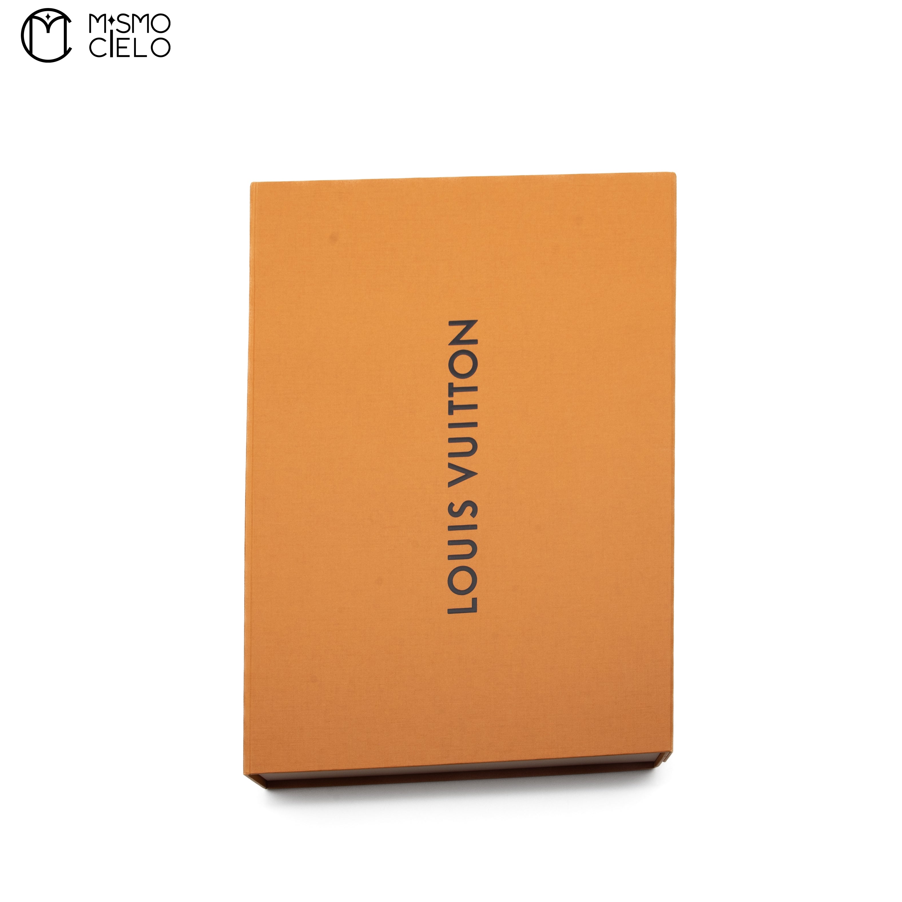 LOUIS VUITTON Brown Striped Scarf 140 cm *