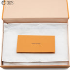 LOUIS VUITTON Brown Striped Scarf 140 cm *