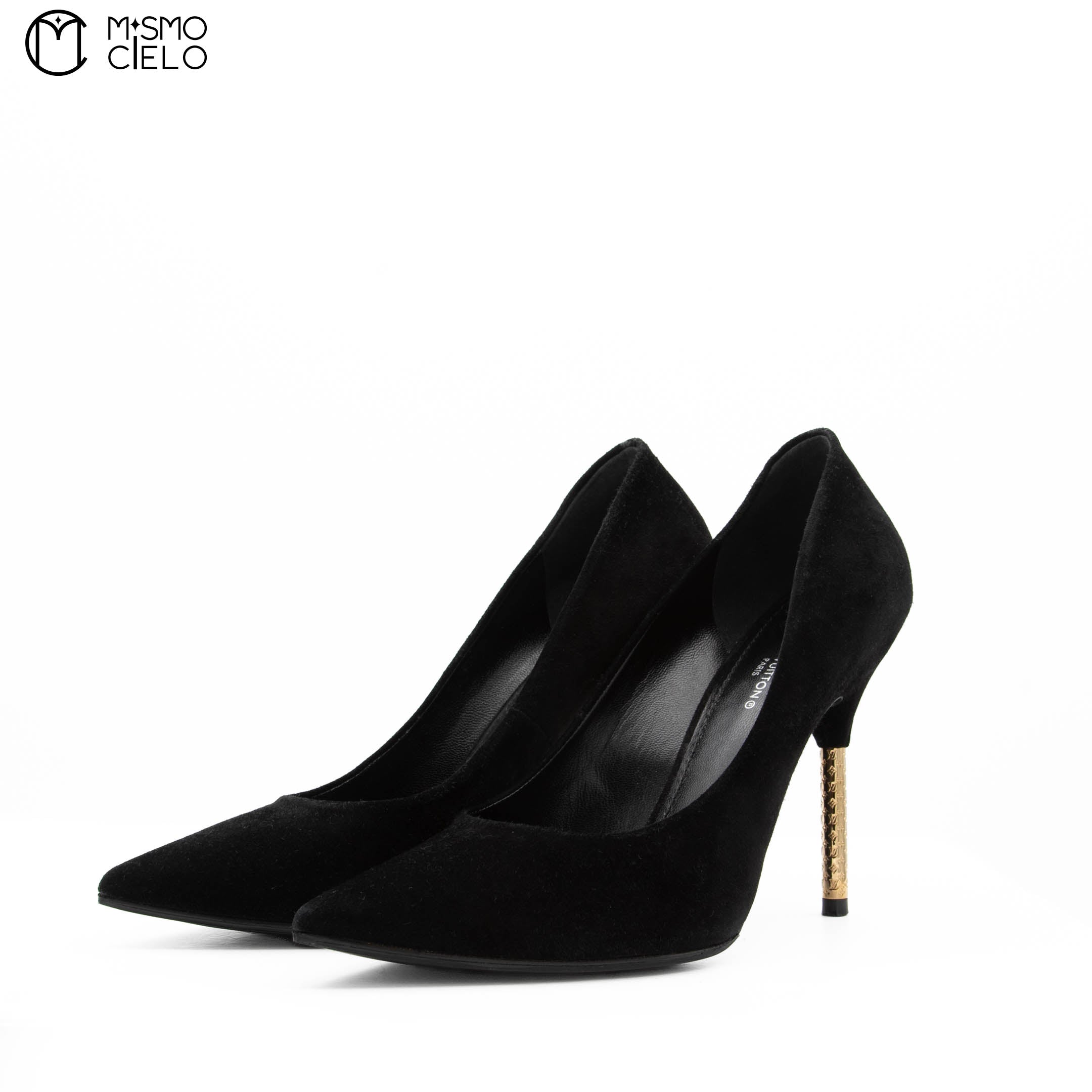 Ultimate Line Pumps in Black Suede Size 36.5 *