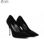 Ultimate Line Pumps in Black Suede Size 36.5 *