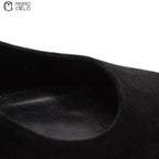 Ultimate Line Pumps in Black Suede Size 36.5 *