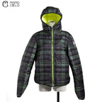 Green and Yellow Reversible Down Jacket