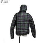 Green and Yellow Reversible Down Jacket