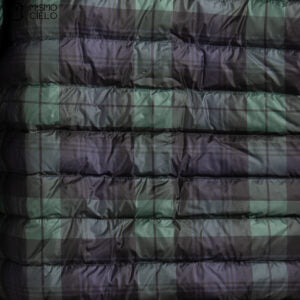 Green and Yellow Reversible Down Jacket