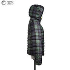 Green and Yellow Reversible Down Jacket